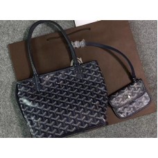 Goyard Anjou Reversible Tote Mini Navy