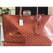 Goyard Anjou Reversible Tote Gm Orange