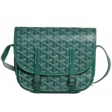 Goyard Chevron Belvedere Pm Messenger Bag Green