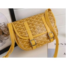 Goyard Chevron Belvedere Pm Messenger Bag Yellow