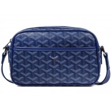 Goyard Chevron Sac Capvert Dark Blue