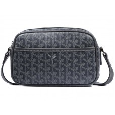 Goyard Chevron Sac Capvert Dark Grey