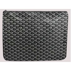 Goyard Chevron Senat Pochette Gm Black sar020149