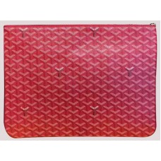 Goyard Chevron Senat Pochette Gm Red sar0201498