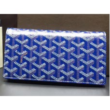 Goyard Goyardine Richelieu Wallet Blue 17092927-1