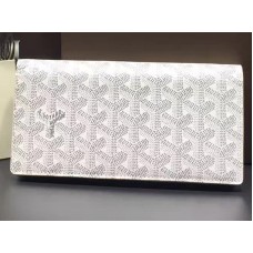 Goyard Goyardine Richelieu Wallet White 17092927-8