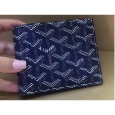 Goyard Goyardine Victoire Wallet Dark Blue 17280903-3