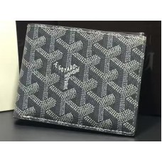 Goyard Goyardine Victoire Wallet Dark Grey 17280903-4