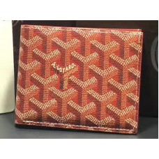 Goyard Goyardine Victoire Wallet Red 17280903-7