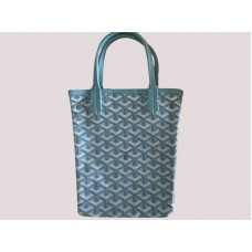 Goyard Poitiers Tote Light Blue