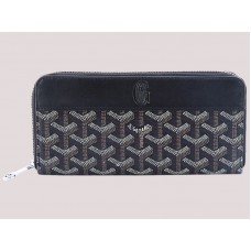 Goyard Goyardine Matignon Wallet Black