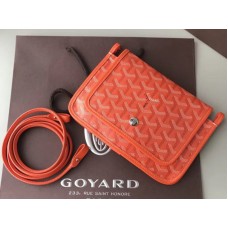 Goyard Goyardine Plumet Crossbody Wallet Orange