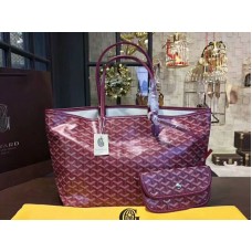 Goyard Goyardine Saint Louis Gm Burgundy