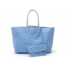 Goyard Goyardine Saint Louis Gm Light Blue