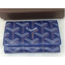 Goyard Goyardine Saint Michel 6 Key Holder Blue