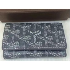 Goyard Goyardine Saint Michel 6 Key Holder Grey