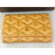 Goyard Goyardine Saint Michel 6 Key Holder Yellow