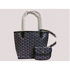 Goyardine Saint Louis Claire Voie Pm Dark Blue