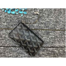 Goyard Coin Purse Keychain Black