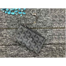 Goyard Coin Purse Keychain Grey