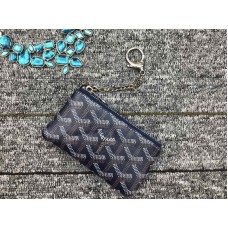 Goyard Coin Purse Keychain Blue