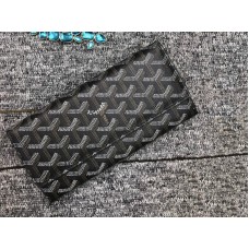 Goyard Varenne Chevron Long Wallet Black