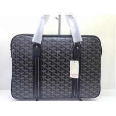 Goyard Goyardine Briefcase Black