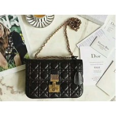 Dior Dioraddict Lambskin Bag Black d5818