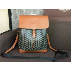 Goyard Goyardine Calfskin Alpin Backpack Brown