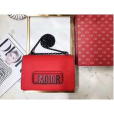 Dior J'Adior Ultra-Matte Calfskin Bag Red