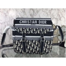 Dior Oblique Diorcamp Messenger Bag Black