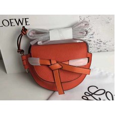 Loewe Gate Mini Bag Soft Grained Calfskin Orange