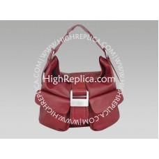 Givenchy Clarabelle Flap Over Hobo Bag Red