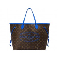 Louis Vuitton 2013 Monogram Neverfull Gm Grand Bleu