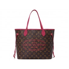 Louis Vuitton 2013 Monogram Neverfull Mm Indian Rose