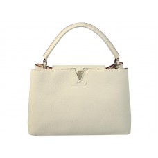 Louis Vuitton Capucines Bag Mm Cream