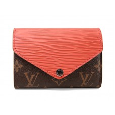 Louis Vuitton Monogram Marie-Lou Compact Wallet Piment