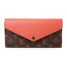 Louis Vuitton Monogram Marie-Lou Long Wallet Piment