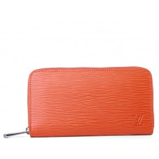 Louis Vuitton Epi Leather Zippy Organizer Orange