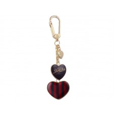 Louis Vuitton Coeur Rayures Key Holder Black