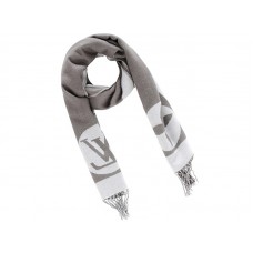 Louis Vuitton Fashion Lovers Cashmere Scarf Grey