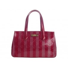 Louis Vuitton Monogram Rayures Vernis Wilshire Bld Cherry