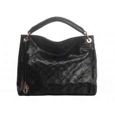 Louis Vuitton Monogram Snakeskin Leather Artsy Mm Black