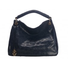 Louis Vuitton Monogram Snakeskin Leather Artsy Mm Dark Blue