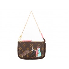 Louis Vuitton Monogram Mini Pochette Accessoires Illustre