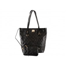 Louis Vuitton Monogram Empreinte Citadine Gm Black