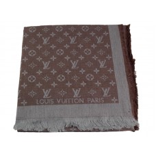 Louis Vuitton Monogram Ikat Shawl Brown