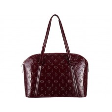 Louis Vuitton Monogram Vernis Avalon Zipped Shoulder Bag Purple