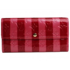 Louis Vuitton Monogram Vernis Rayures Sarah Wallet Pomm