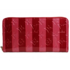 Louis Vuitton Monogram Vernis Rayures Zippy Wallet Pomm